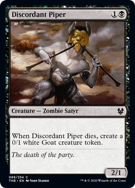 Discordant Piper (Theros Beyond Death) Near Mint