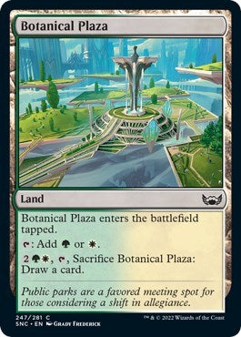 Botanical Plaza (Streets of New Capenna) Near Mint Foil