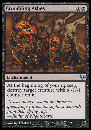 Crumbling Ashes (Eventide) Near Mint