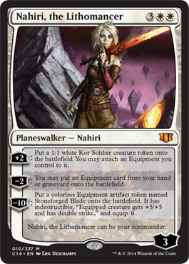 Nahiri, the Lithomancer (Commander 2014 Edition) Near Mint