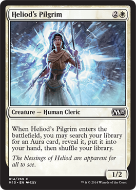 Heliod's Pilgrim (Magic 2015 Core Set) Light Play
