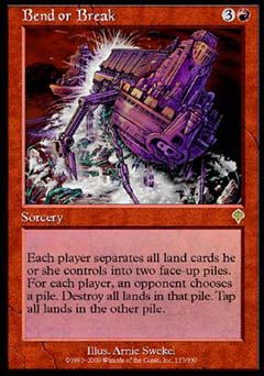 Bend or Break (Invasion) Medium Play Foil