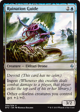 Ruination Guide (Battle for Zendikar) Medium Play
