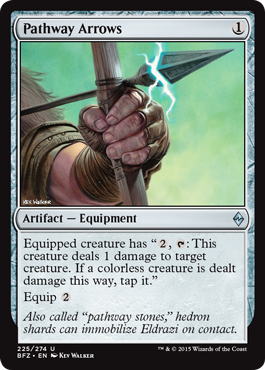 Pathway Arrows (Battle for Zendikar) Medium Play