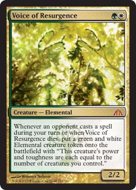 Voice of Resurgence (Dragon's Maze) Near Mint