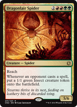 Dragonlair Spider (Conspiracy: Take the Crown) Near Mint Foil