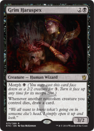 Grim Haruspex (Khans of Tarkir) Medium Play