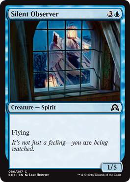 Silent Observer (Shadows Over Innistrad) Light Play
