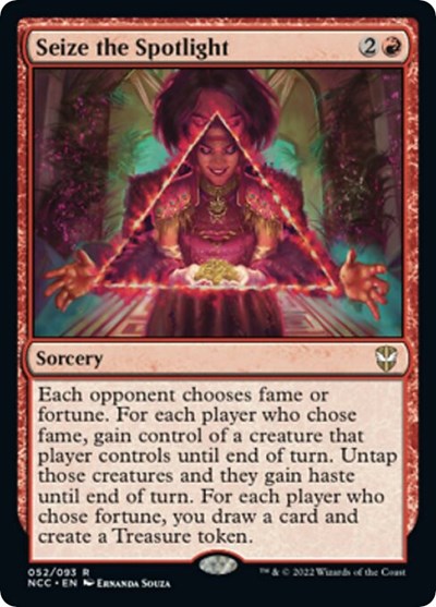 Seize the Spotlight (Commander: Streets of New Capenna) Near Mint
