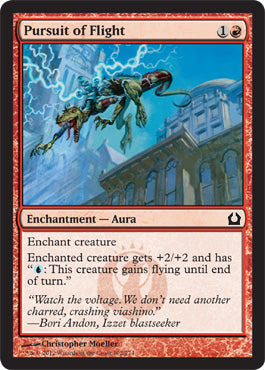 Pursuit of Flight (Return to Ravnica) Light Play