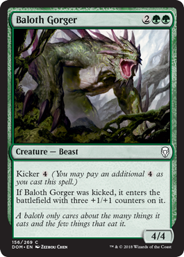 Baloth Gorger (Dominaria) Medium Play