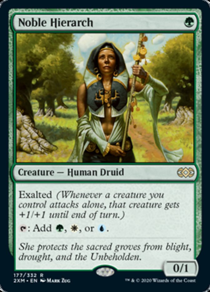 Noble Hierarch (Double Masters) Near Mint Foil