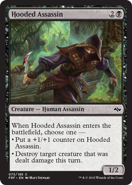 Hooded Assassin (Fate Reforged) Light Play