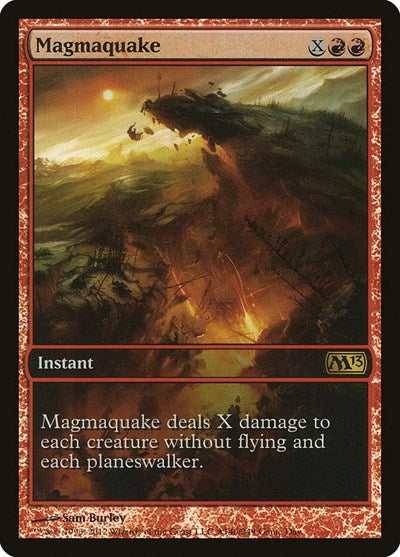 Magmaquake (Promos: Game Day and Store Championship) Near Mint Foil