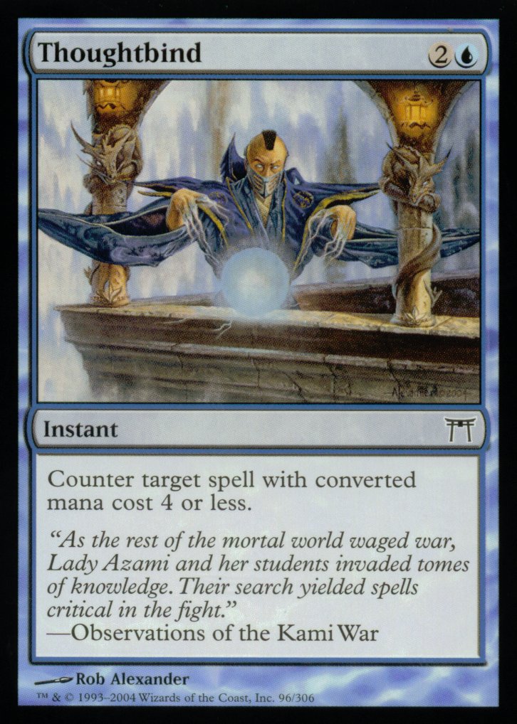 Thoughtbind (Champions of Kamigawa) Medium Play