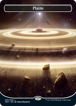 Plains (240) (Borderless) (Unfinity) Near Mint