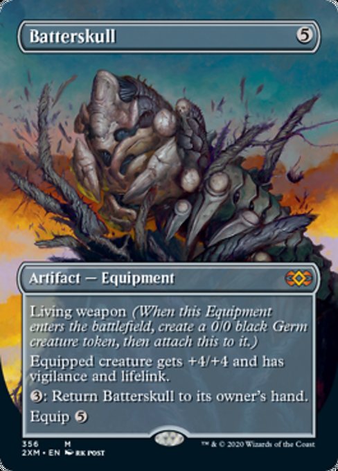 Batterskull (Borderless) (Double Masters) Near Mint Foil