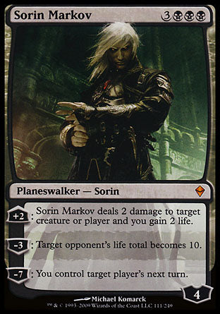 Sorin Markov (Zendikar) Near Mint