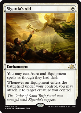 Sigarda's Aid (Eldritch Moon) Heavy Play