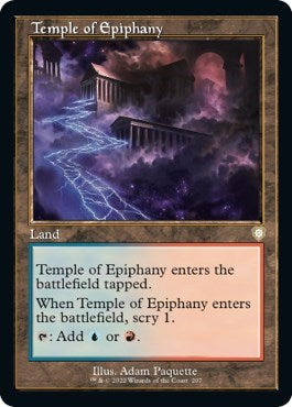 Temple of Epiphany (Commander: The Brothers' War) Near Mint