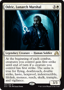 Odric, Lunarch Marshal (Shadows Over Innistrad) Medium Play
