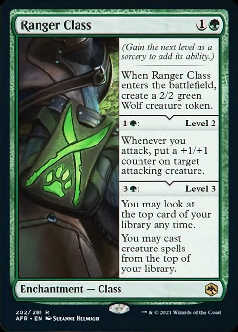 Ranger Class (Adventures in the Forgotten Realms) Near Mint Foil
