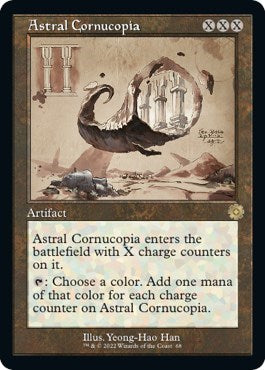 Astral Cornucopia (Schematic) (The Brothers' War: Retro Frame Artifacts) Near Mint