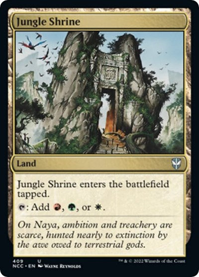 Jungle Shrine (Commander: Streets of New Capenna) Near Mint