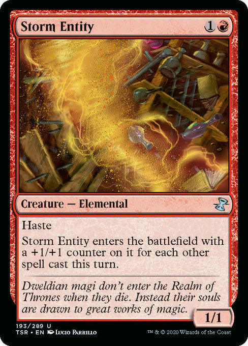 Storm Entity (Time Spiral Remastered) Near Mint