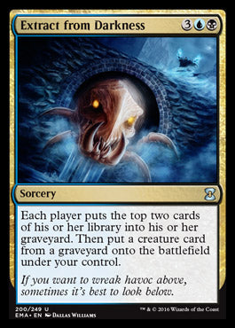 Extract from Darkness (Eternal Masters) Near Mint Foil