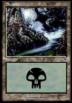 Swamp (342) (Invasion) Near Mint Foil