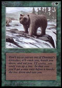Grizzly Bears (Alpha) Light Play