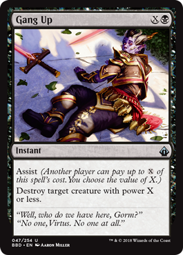 Gang Up (Battlebond) Near Mint