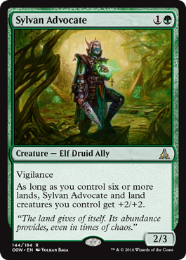 Sylvan Advocate (Oath of the Gatewatch) Near Mint