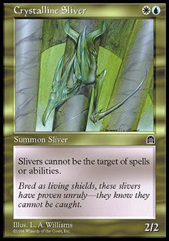 Crystalline Sliver (Stronghold) Near Mint
