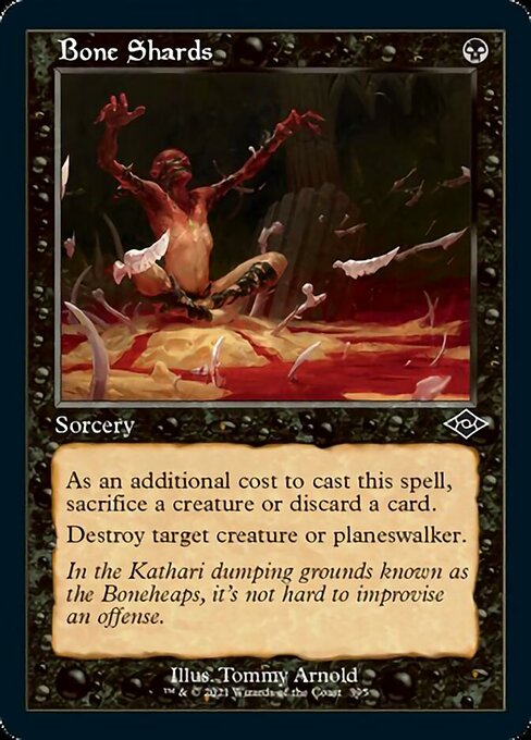 Bone Shards (Retro Frame) (Modern Horizons 2) Near Mint