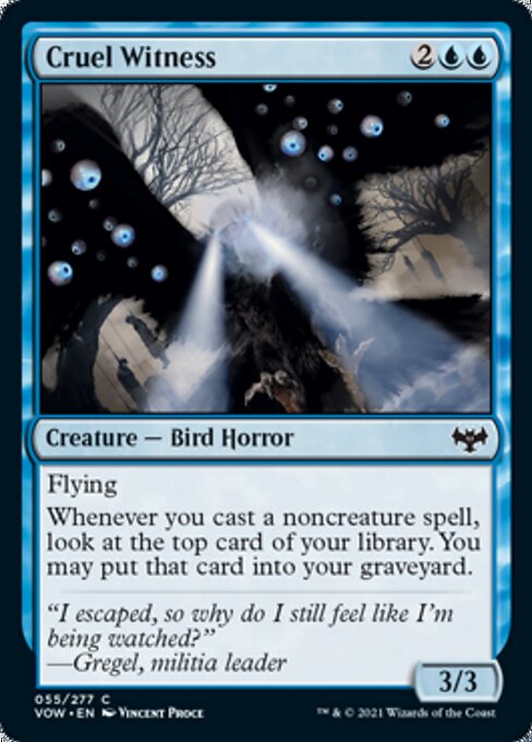 Cruel Witness (Innistrad: Crimson Vow) Near Mint