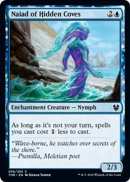 Naiad of Hidden Coves (Theros Beyond Death) Medium Play