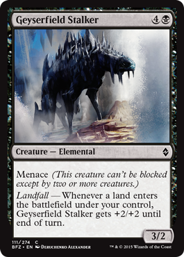 Geyserfield Stalker (Battle for Zendikar) Medium Play