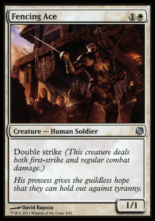Fencing Ace (Duel Decks: Heroes vs Monsters) Near Mint