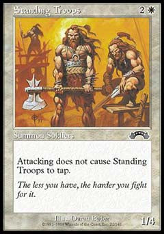 Standing Troops (Exodus) Near Mint
