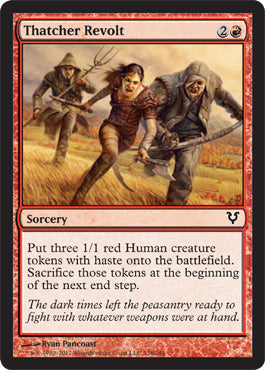 Thatcher Revolt (Avacyn Restored) Near Mint Foil