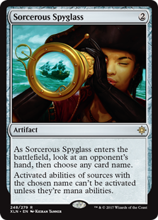 Sorcerous Spyglass (Ixalan) Medium Play