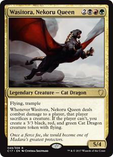 Wasitora, Nekoru Queen (Commander 2017) Near Mint