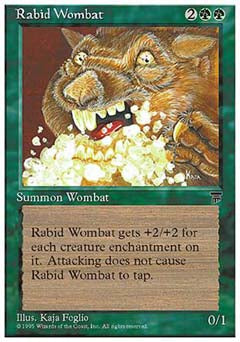 Rabid Wombat (Chronicles) Near Mint