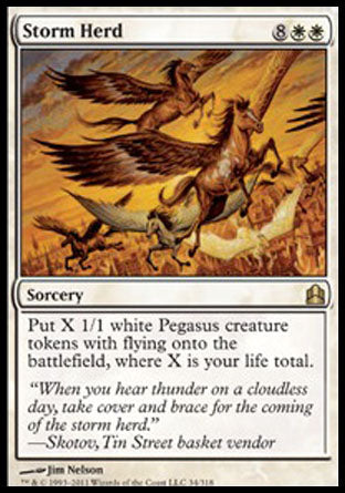 Storm Herd (Commander) Light Play