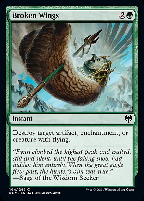 Broken Wings (Kaldheim) Medium Play