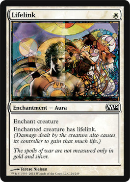 Lifelink (Magic 2012 Core Set) Medium Play