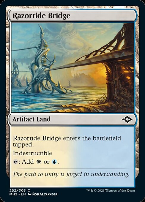 Razortide Bridge (Modern Horizons 2) Medium Play
