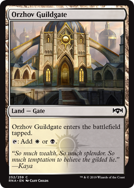 Orzhov Guildgate (Ravnica Allegiance) Medium Play